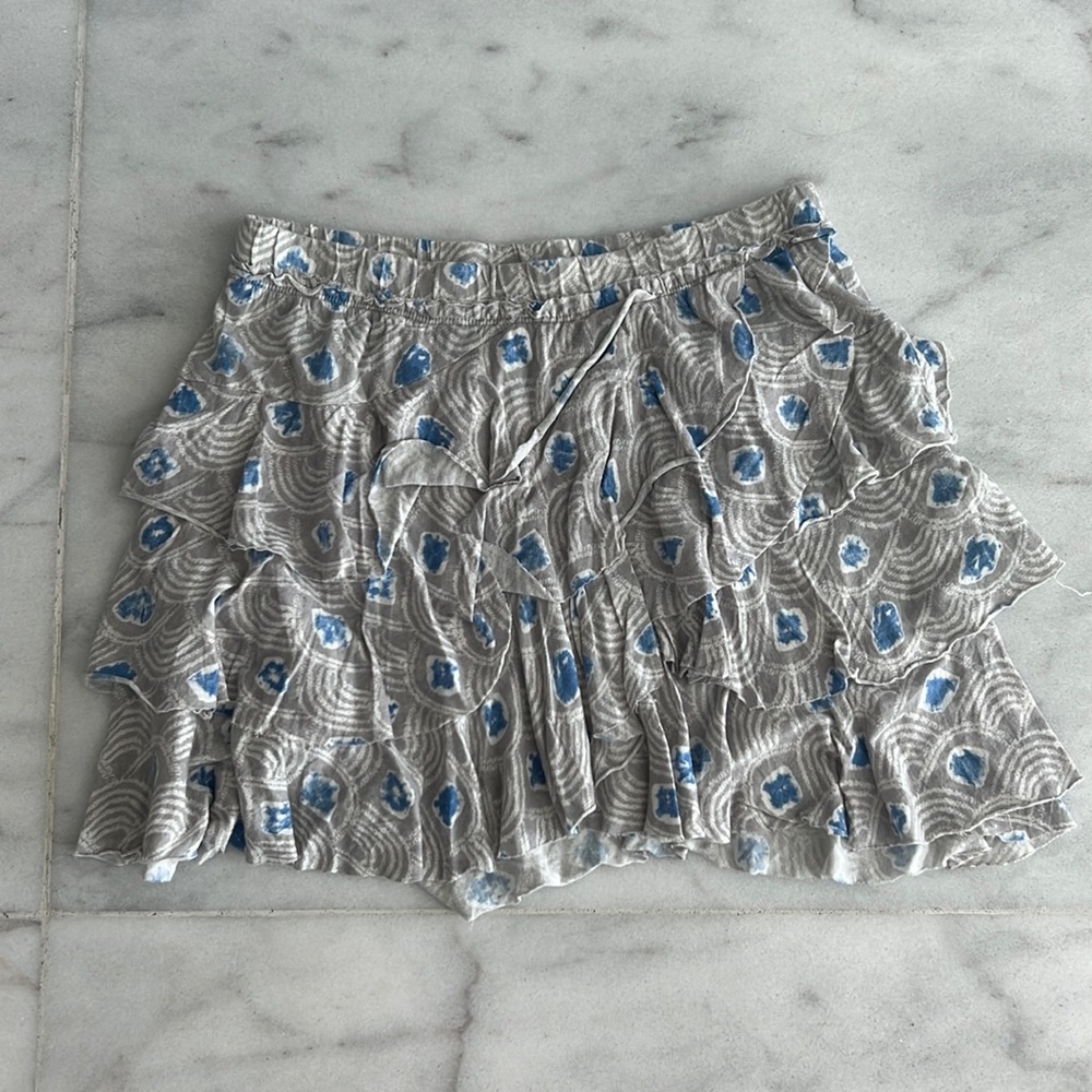 Juicy Couture blue dot skirt size S